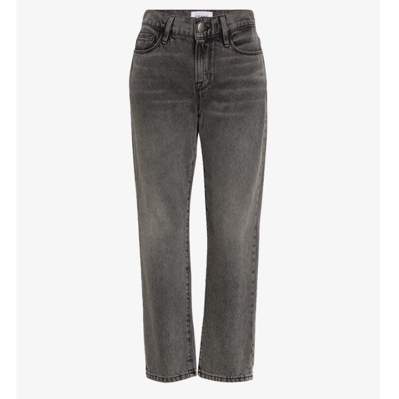 Frame Denim High Rise Gray Jeans - Picture 3 of 10